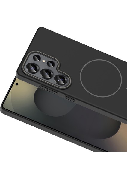 Samsung Galaxy S24 Ultra Kapak Ince Zarif Magsafe Şarj Kılıf modelleri