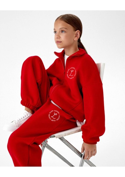Çocuk Kırmızı Eşofman Takımı