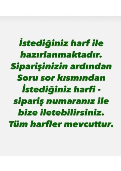 Istiridye Charm Iki Harfli Anahtarlık ve Çanta Süsü fiyatları