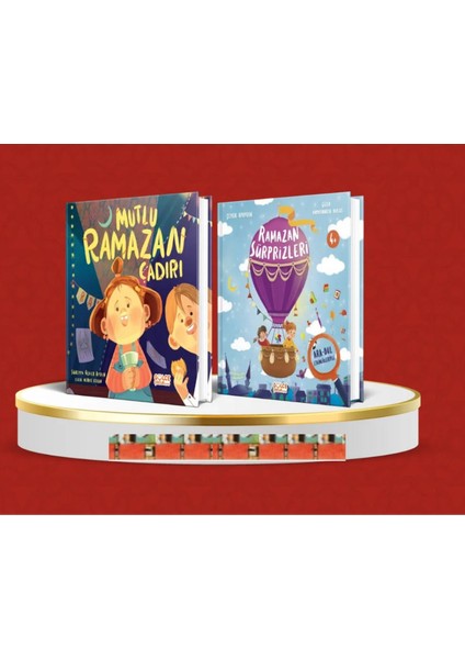 4+ Yaş -Mutlu Ramazan Çadırı,ramazan Sürprizleri - Ara Bul (2kitap)