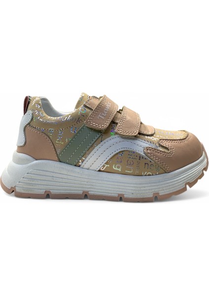 2091 Çocuk Okul Öncesi Deri Sneaker