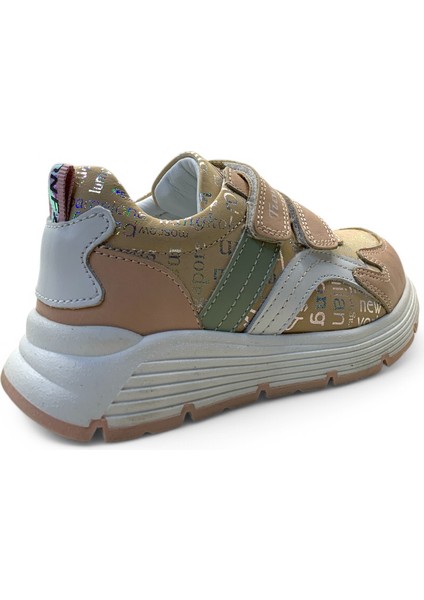 2091 Çocuk Okul Öncesi Deri Sneaker