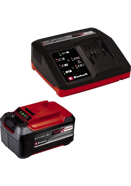 Power X-Change 5,2 Ah Akü ve Şarj Cihazı Seti
