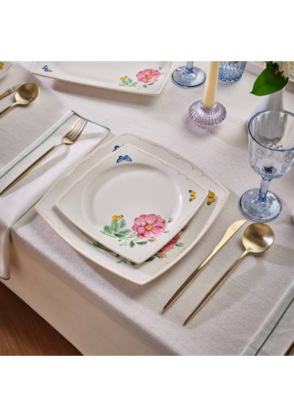 Square Bone Velora 53 Parça 12 Kişilik Yemek Takımı fiyatları