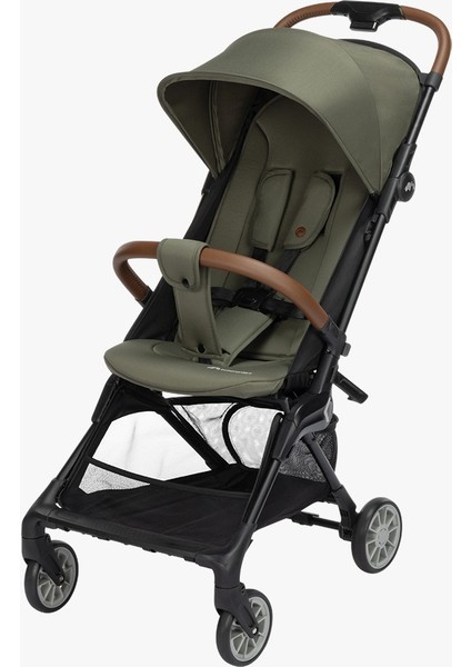 Bebeconfort Zephir Ultra Kompakt Otomatik Katlanan Kabin Boy Bebek Arabası Mineral Green