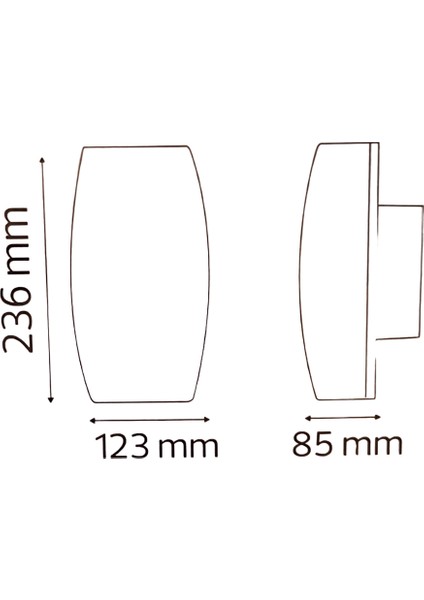 076-057-0010 Opera-10 10W Beyaz Işık LED Bahçe Armatürü fırsatları