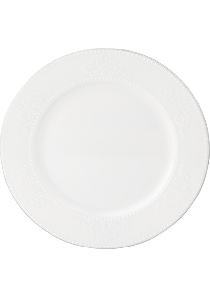 Odette 6 Kişilik 28 Parça Yemek Takımı - Beyaz/silver
