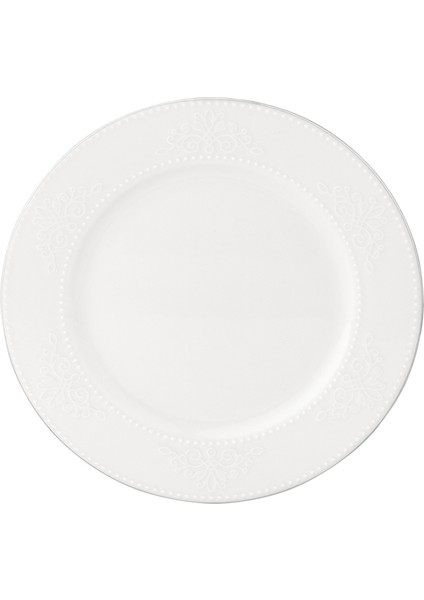 Odette 6 Kişilik 28 Parça Yemek Takımı - Beyaz/silver