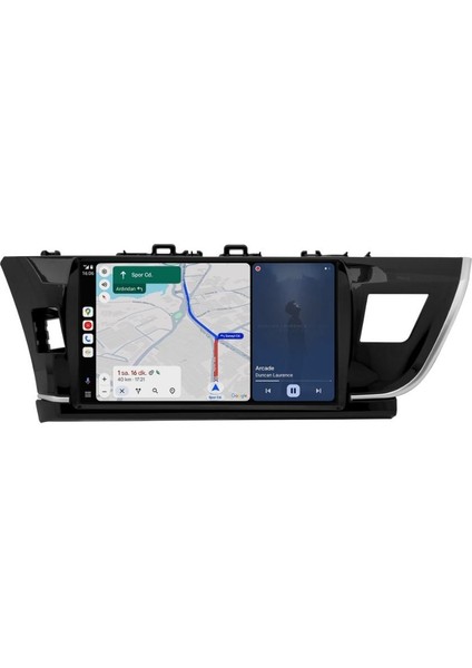 Toyota Corolla Android Multimedya Sistemi (2013-2015) For-X 6/128 Dsp modelleri