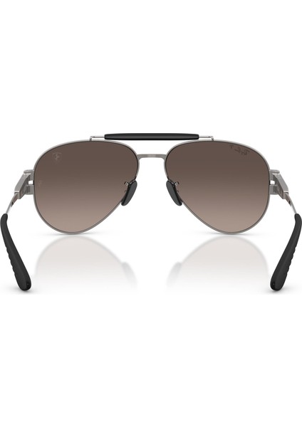 RB3762M F1245J 58 Ferrari Polarize Unisex Güneş Gözlüğü modelleri