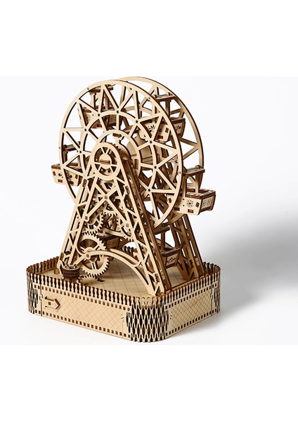 Yeni 3D Üç Boyutlu Puzzle Yaratıcı Montaj Ahşap Oyuncaklar Eğitici Montaj Oyuncaklar (Yurt Dışından)