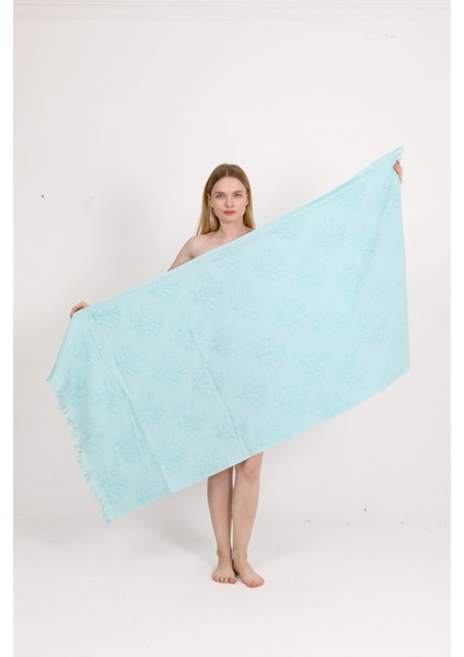 100% Pamuk Cosmic Sands Lacivert Plaj Havlusu - Havuz Havlusu - Beach Towel - 70X140CM fırsatları