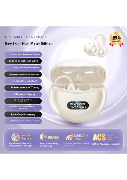 Kablosuz Kulak Üstü Bluetooth Kulaklık Açık Hava Kemik Iletimli Spor Kulaklık (Yurt Dışından) fiyatları