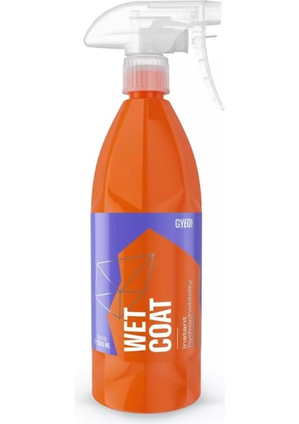Gyeon Q²m Wetcoat Nano Boya Koruma ve Seramik Sprey Hızlı Cila - 1000 ml -Su Itici Parlak Islak Cila