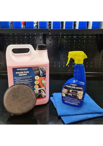 Polish Plus Aroma Plastik, Trim, Deri Yenileyici Bakım (1:3 Konst.) - 4,54 Lt fiyatları