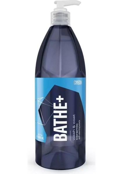 Gyeon Q²m Bathe+ Plus Seramik Bazlı Ph Nötr Cilalı Oto Şampuanı 1000 ml -Su Itici Araç Yıkama Köpüğü