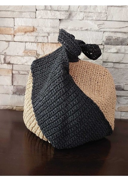 Renkli el örgüsü bulmaca çanta, şık ve kullanışlı doğal el işi detaylarıyla modelleri