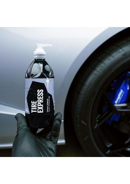 Gyeon Q²m Tire Express Lastik Parlatıcı ve Koruyucu - 1000 ml -Su Bazlı Jel Oto Lastik Cilası