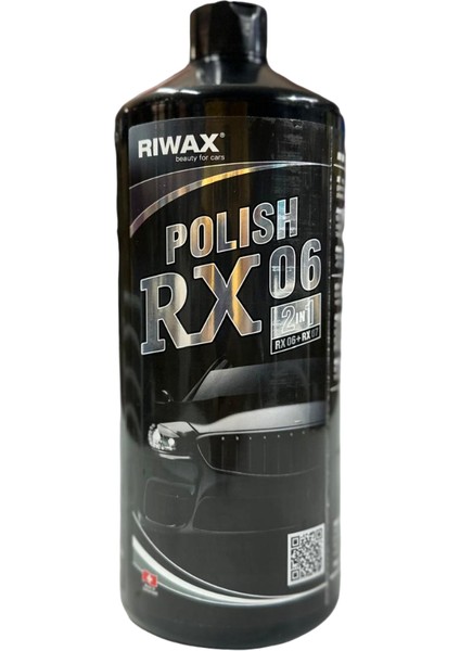 Rıwax RX06 Polısh – Ince Çizik ve Hare Giderici Cila 2 In 1 RX06+RX07- 1 Litre