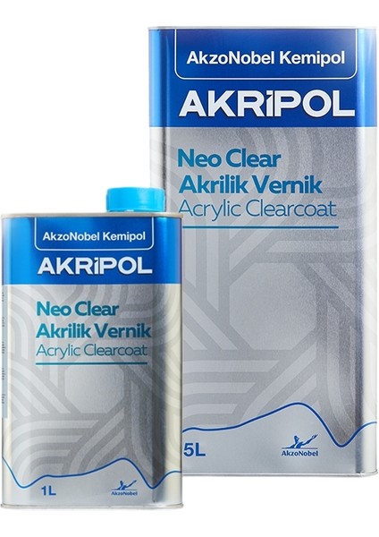 Neo Clear Parlak Akrilik Vernik - Yüksek Fiziksel ve Kimyasal Direnç