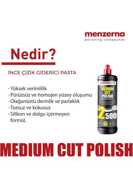 2500 Ince Çizik Giderici Pasta - 1 Lt fırsatları