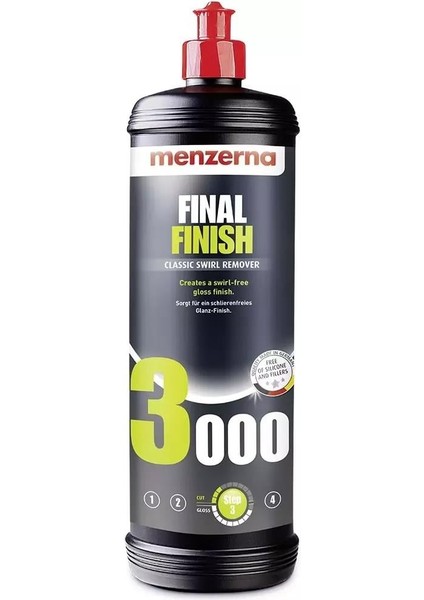 Set 1lt 400-3000 Kalın Pasta Hare Cila Set 1lt
