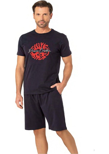 6074 Erkek Kısa Kollu Şortlu Pijama Takım modelleri