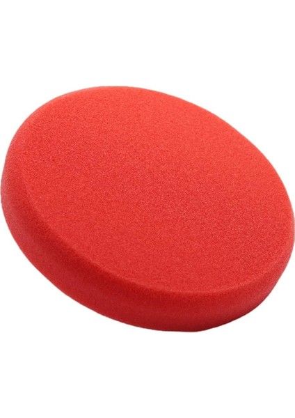 Pads Rotary Ara Kesim Ince Pasta Süngeri (Kırmızı) - 160 mm