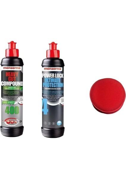 400 Green-Power Lock Kalın Pasta Boya Koruma 2 Li Set 250ML Sünger Hediyeli