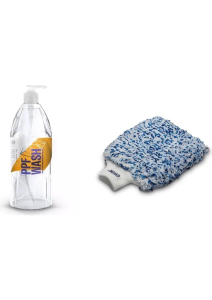 Gyeon Q²m Ppf Wash Özel Demir Tozu Sökücü Yıkama Şampuanı 400ML+ Smoothie Yıkama Eldiveni