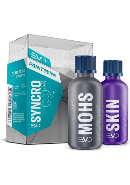 Gyeon Q² Syncro Evo Light Box Çift Katman Seramik Kaplama - 50 ml + 50 ml