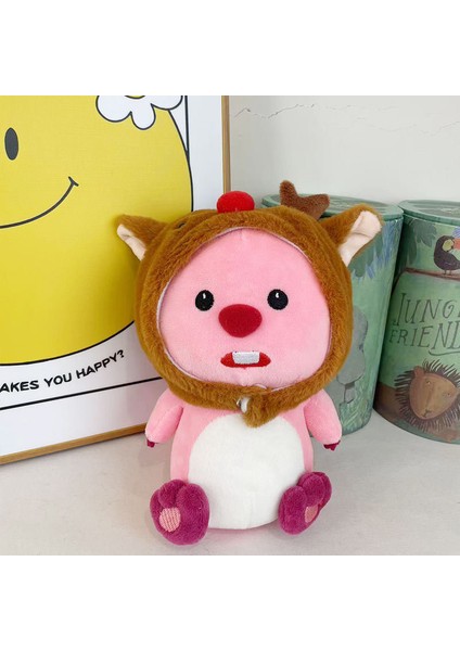 Küçük Hayvan Serisi Karikatür Hayvan Bebek Peluş Oyuncaklar 20-25CM (Yurt Dışından)