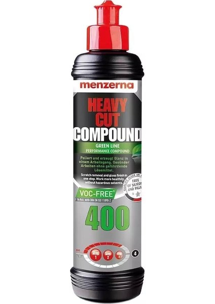 400 GREEN-3800 Kalın Pasta Hare Cila Seti 250 ml Uygulama Pedi Hediye indirimleri