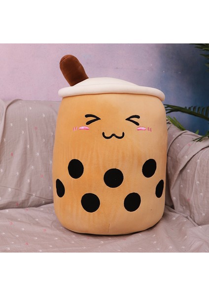 Simülasyon Meyve Süt Çay Kahve Fincanı Yastık Peluş Oyuncak Büyük 50CM (Yurt Dışından)
