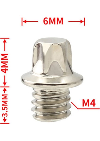 50 Adet Yol Mtb Katlanır Bisiklet Pedalı Kaymaz Tırnak Yedek Vidalar Pimleri Cıvata Bisiklet Altıgen M4 Pedalı Pin Vida Seti Yol (Yurt Dışından) fiyatları