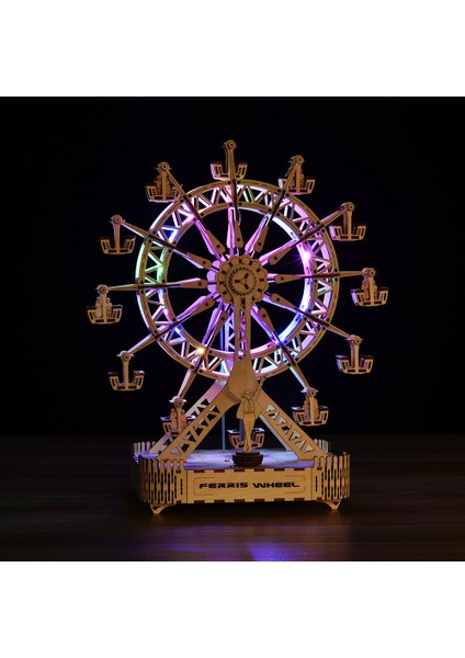 Yeni 3D Üç Boyutlu Puzzle Yaratıcı Montaj Ahşap Oyuncaklar Eğitici Montaj Oyuncaklar (Yurt Dışından)