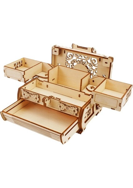 Yeni 3D Üç Boyutlu Puzzle Yaratıcı Montaj Ahşap Oyuncaklar Eğitici Montaj Oyuncaklar (Yurt Dışından)