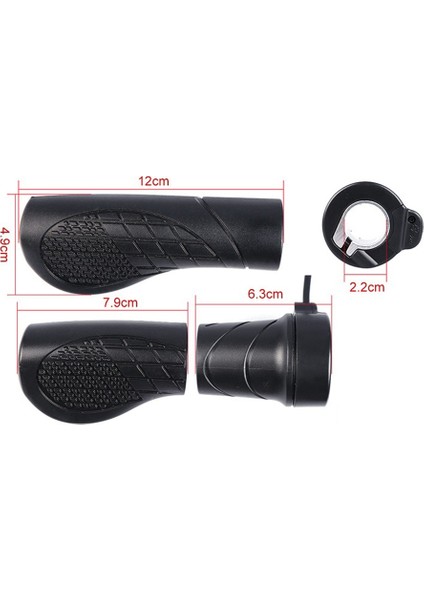 Elektrikli Bisiklet Sağ Taraf Yarım Büküm Gaz Gidon 3 Pinli Konnektör ile Evrensel Elektrikli Scooter Aksesuarları (Yurt Dışından) fiyatları