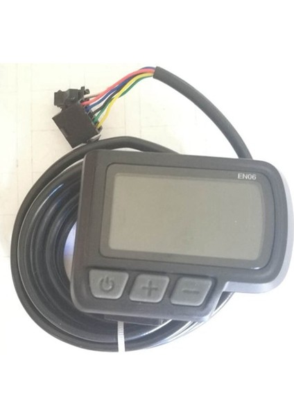 USB ile Elektrikli Bisiklet Scooter EN06 Için 24V 36V 48V Ayarlanabilir Elektrikli Bisiklet Paneli LCD Ekran (Yurt Dışından)
