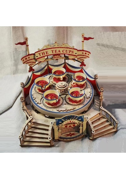 Yeni 3D Üç Boyutlu Puzzle Yaratıcı Montaj Ahşap Oyuncaklar Eğitici Montaj Oyuncaklar (Yurt Dışından)