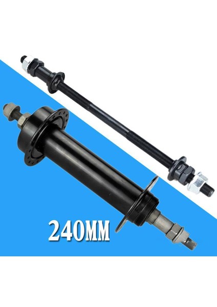 Uzatılmış 240MM Dağ Bisikleti Kar Bisikleti Yağ Bisiklet Hub Arka Aks Takılmış Katı Aks Arka Aks Bisiklet Aksesuarları (Yurt Dışından) fiyatları