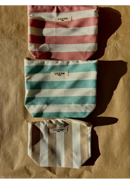 İki Parçalı Çok Amaçlı Bej Tekstil Çanta Seti, Şık ve Kullanışlı Tasarım modelleri