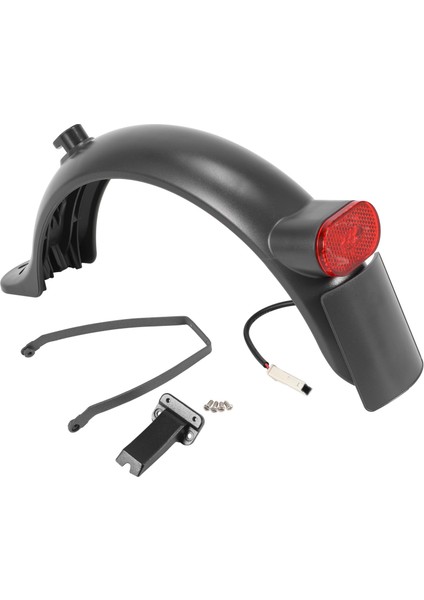Yükseltilmiş Xiaomi M365 Pro Pro 2 1s Için Arka Işık ile Elektrikli Scooter Çamurluk Uçurtma Scooter Arka Çamurluk (Yurt Dışından)