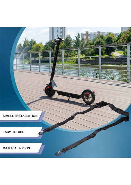 Scooter Omuz Askısı Ayarlanabilir Scooter Taşıma Askısı Plaj Sandalyesi Elektrikli Scooter Çocuk Bisikletleri Denge Arabası (Yurt Dışından) indirimleri
