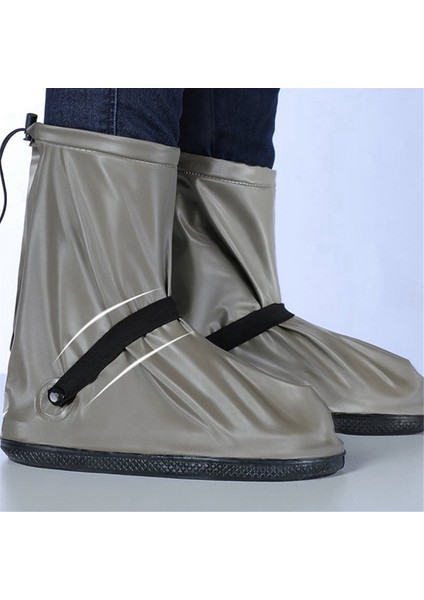 Yağmur Ayakkabı Kılıfı Su Geçirmez Tekrar Kullanılabilir Unisex Motosiklet Bisiklet Bisiklet Yağmur Botu Ayakkabı Kılıfları Yağmur Geçirmez Ayakkabı Kılıfı, 2xl (Yurt Dışından)