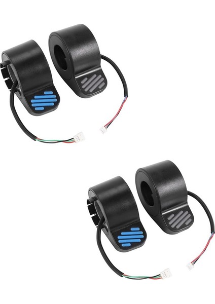 Ninebot Es1/es2/es3/es4 Elektrikli Scooter Yedek Scooter Aksesuarları Için 4 Adet Fren Parmak Düğmesi Gaz Kelebeği (Yurt Dışından)