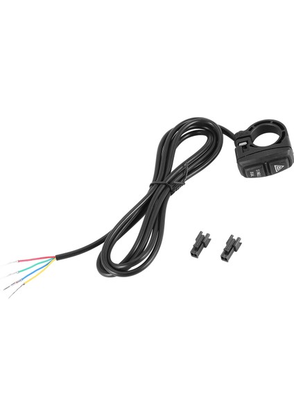 Tek Çift Anahtar + Tehlike Uyarı Anahtarı/gösterge Elektrikli Scooter Bisiklet Için Mtb Üç Tekerlekli Bisiklet Atv Ev Dıy Dönüşüm Parçaları (Yurt Dışından)