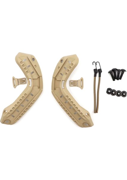 Fast Kask Rayı Aksesuarları Için Çok Işlevli Kendin Yap Cs Koruyucu Donanım Ark Taşınabilir Kask Rayı Aksesuarları, B2 (Yurt Dışından)