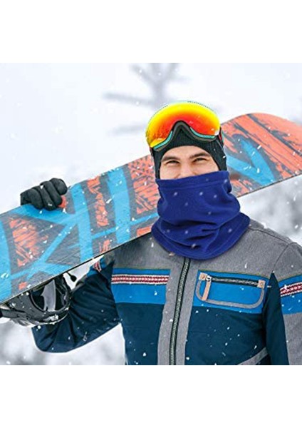 4 Parça Boyun Isıtıcı Kulak Isıtıcı Polar Boyunluk Rüzgar Geçirmez Kayak Yürüyüş Bisiklet Isıtıcı Yetişkinler ve Çocuklar Için (Yurt Dışından) modelleri