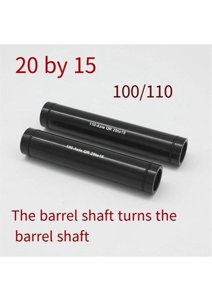 Dağ Bisikleti Bisikleti 20MM Thru-Axle Dönüşümü 15MM Thru-Axle Alüminyum Alaşımlı Bisiklet Ön Çatal Thru-Axle Göbeği (Yurt Dışından)